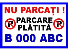 Parcari platite personalizate